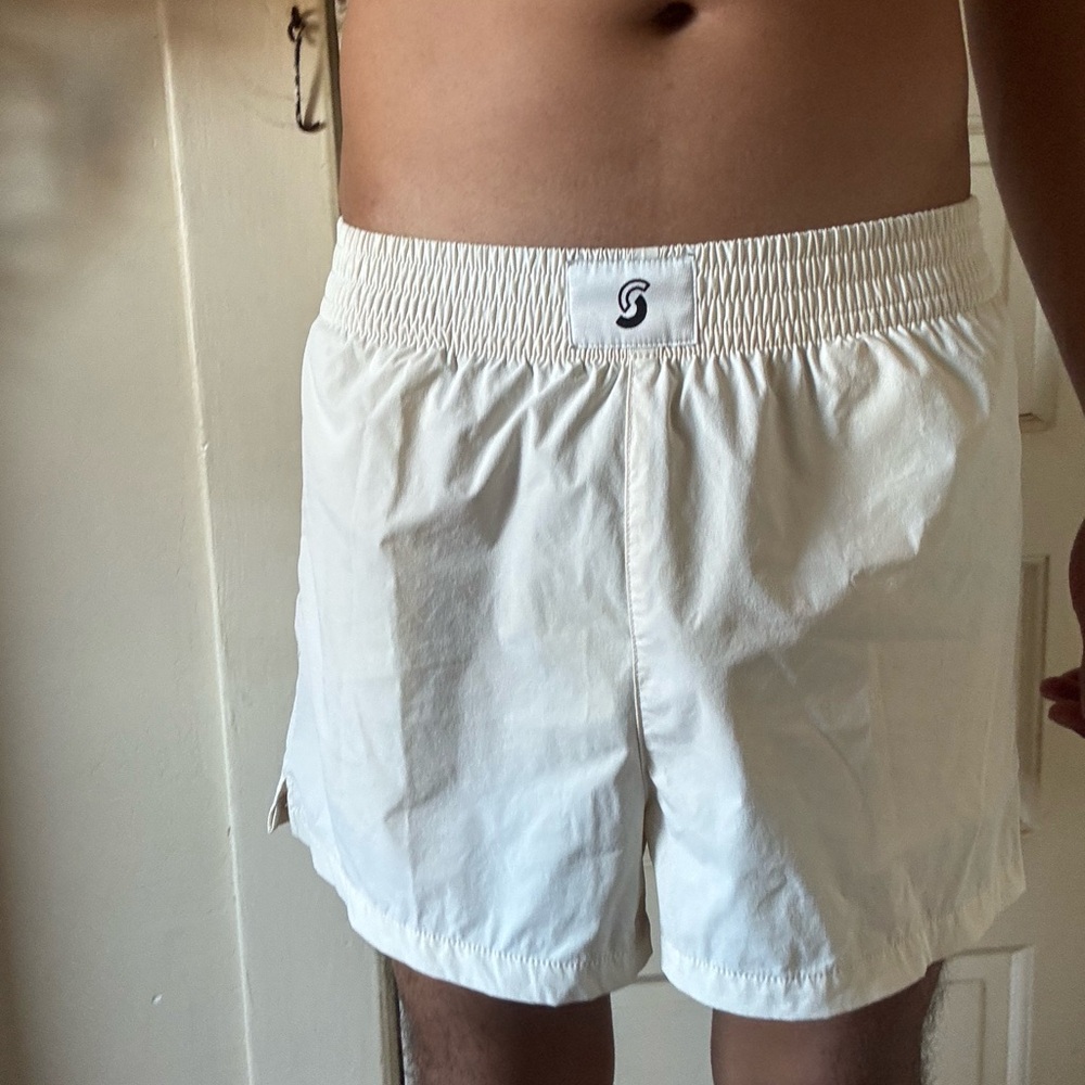Urban Outfitters White Athletic Shorts